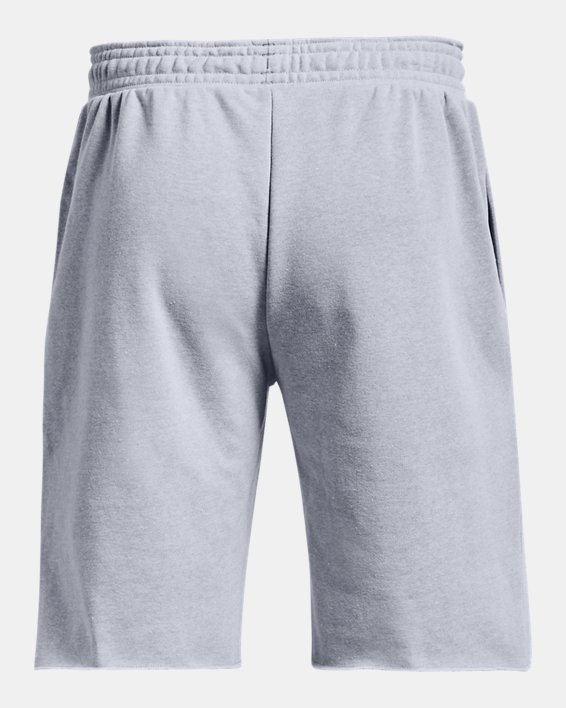 Men's Project Rock Heavyweight Terry Shorts, Gray, pdpMainDesktop image number 5